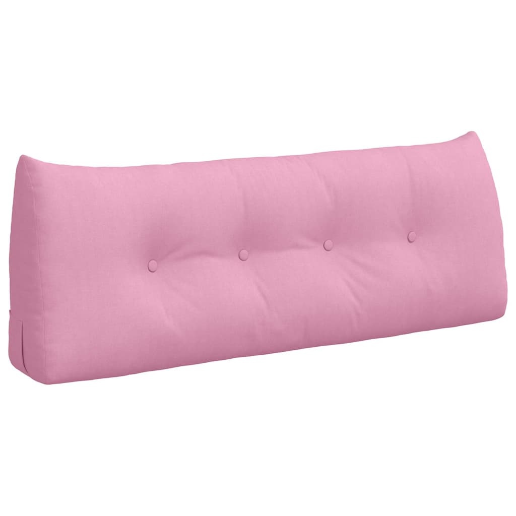 VidaXL Rugkussen Roze 120 x 24 x 50 cm Stof