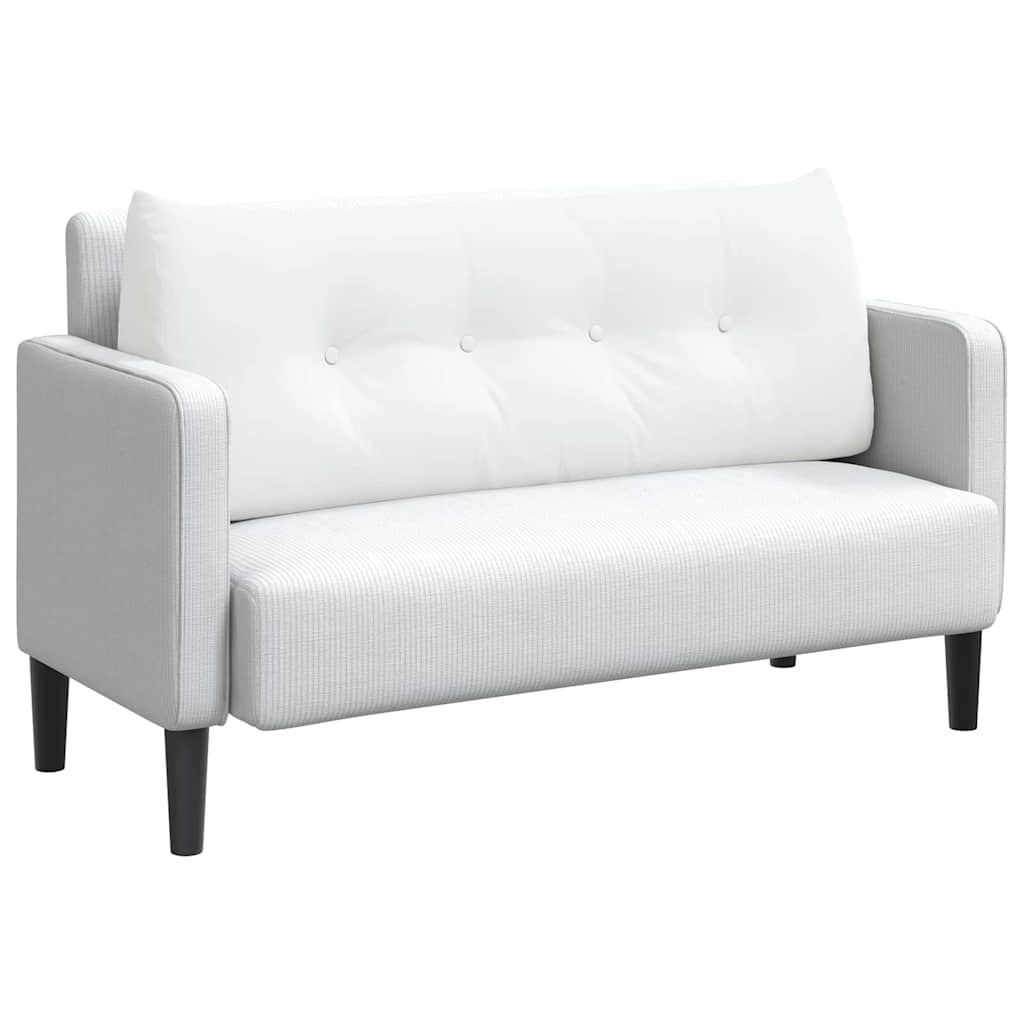 VidaXL Rugkussen Wit 120 x 24 x 50 cm Stof