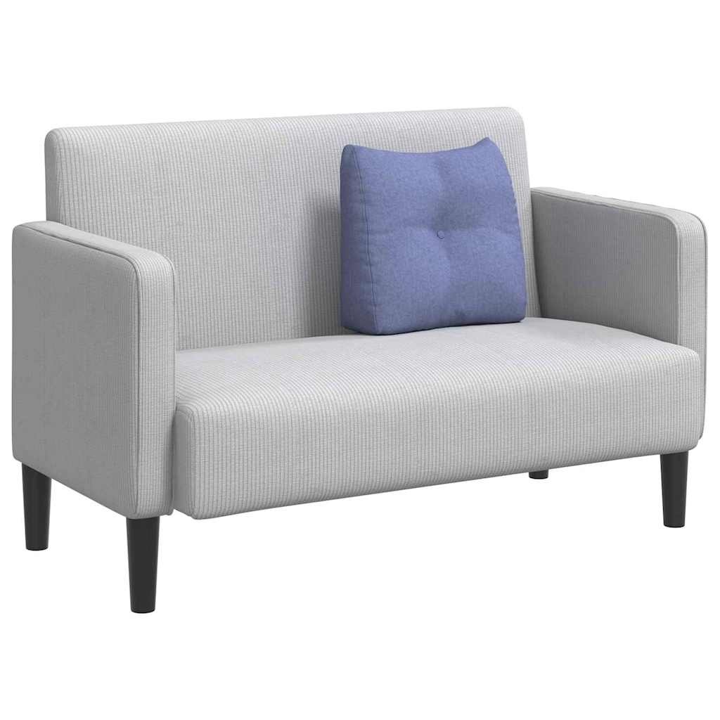 VidaXL Rugkussen Jeans Blauw 45 x 24 x 50 cm Stof