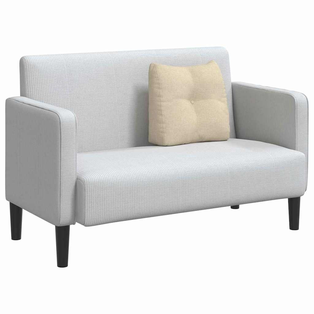 VidaXL Rugkussen Crème 45 x 24 x 50 cm Stof