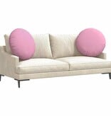 VidaXL Zitkussens 2 pcs Roze Ø80 x 29 cm Stof