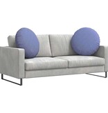 VidaXL Zitkussens 2 pcs Jeans Blauw Ø80 x 29 cm Stof