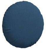 VidaXL Zitkussens 2 pcs Blauw Ø80 x 29 cm Stof