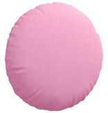 VidaXL Zitkussens 2 pcs Roze Ø60 x 21 cm Stof