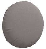 VidaXL Zitkussens 2 pcs Taupe Ø60 x 21 cm Stof