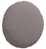 VidaXL Zitkussens 2 pcs Taupe Ø40 x 13 cm Stof