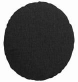 VidaXL Zitkussens 2 pcs Zwart Ø40 x 13 cm Stof