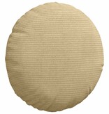 VidaXL Zitkussens 2 pcs Grijs groen Ø 30 cm Katoen Stof