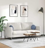 VidaXL Zitkussens 2 pcs Blauw Ø 30 cm Katoen Stof