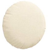 VidaXL Zitkussens 2 pcs Crème Ø 30 cm Katoen Stof