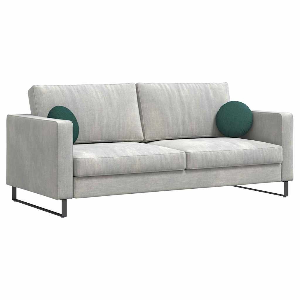 VidaXL Zitkussens 2 pcs Donkergroen Ø30 x 13 cm Stof