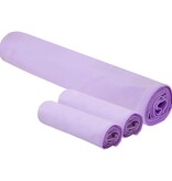 VidaXL Set van Sporthanddoeken 3 pcs Paars Polyester en Polyamide