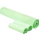VidaXL Set van Sporthanddoeken 3 pcs Groen Polyester en Polyamide