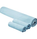 VidaXL Set van Sporthanddoeken 3 pcs Blauw Polyester en Polyamide
