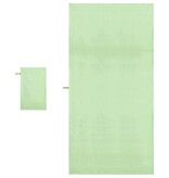 VidaXL Set van Sporthanddoeken 2 pcs Groen Stof