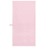 VidaXL Sporthanddoeken 2 pcs Roze 100 x 50 cm Polyester en polyamide