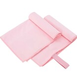 VidaXL Sporthanddoeken 2 pcs Roze 50 x 30 cm Polyester en polyamide