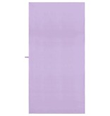 VidaXL Sporthanddoeken 2 pcs Paars 200 x 100 cm Polyester en polyamide