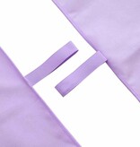 VidaXL Sporthanddoeken 2 pcs Paars 200 x 100 cm Polyester en polyamide