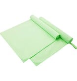 VidaXL Sporthanddoeken 2 pcs Groen 180 x 90 cm Polyester en polyamide