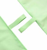 VidaXL Sporthanddoeken 2 pcs Groen 100 x 50 cm Polyester en polyamide