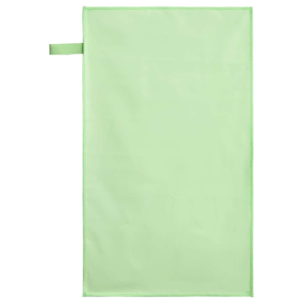 VidaXL Sporthanddoeken 2 pcs Groen 50 x 30 cm Polyester en polyamide