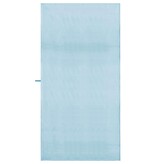 VidaXL Sporthanddoeken 2 pcs Blauw 200 x 100 cm Polyester en polyamide
