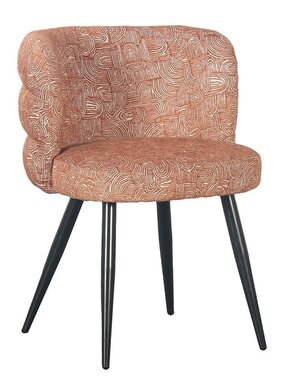 KantoormeubelenPlus Cloud Stoel Safiya Terracotta (Set van 2)