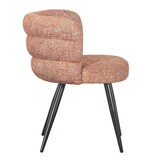 KantoormeubelenPlus Cloud Stoel Safiya Terracotta (Set van 2)