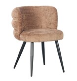 KantoormeubelenPlus Cloud Stoel Karamel (Set van 2)