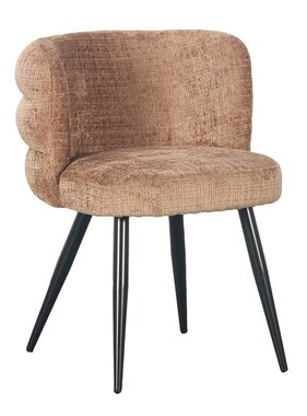 KantoormeubelenPlus Cloud Stoel Karamel (Set van 2)