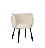 KantoormeubelenPlus Panda Fauteuil Witte Parel
