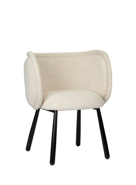 KantoormeubelenPlus Panda Fauteuil Witte Parel