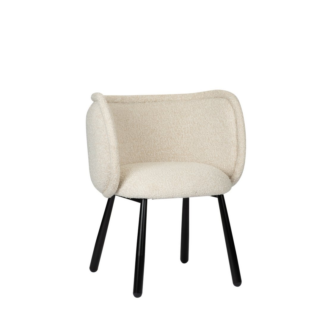 KantoormeubelenPlus Panda Fauteuil Witte Parel
