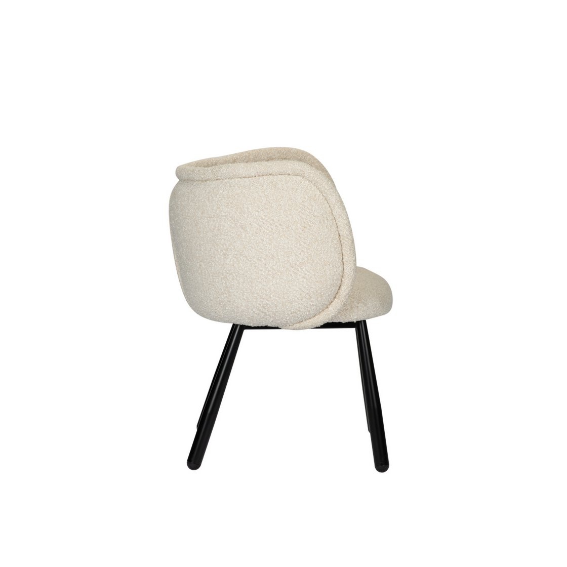 KantoormeubelenPlus Panda Fauteuil Witte Parel