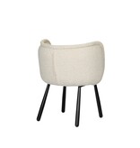KantoormeubelenPlus Panda Fauteuil Witte Parel
