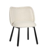 KantoormeubelenPlus Panda Stoel Witte Parel (Set van 2)