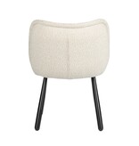 KantoormeubelenPlus Panda Stoel Witte Parel (Set van 2)