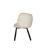 KantoormeubelenPlus Panda Fauteuil Witte Parel