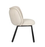 KantoormeubelenPlus Panda Stoel Beige (Set van 2)