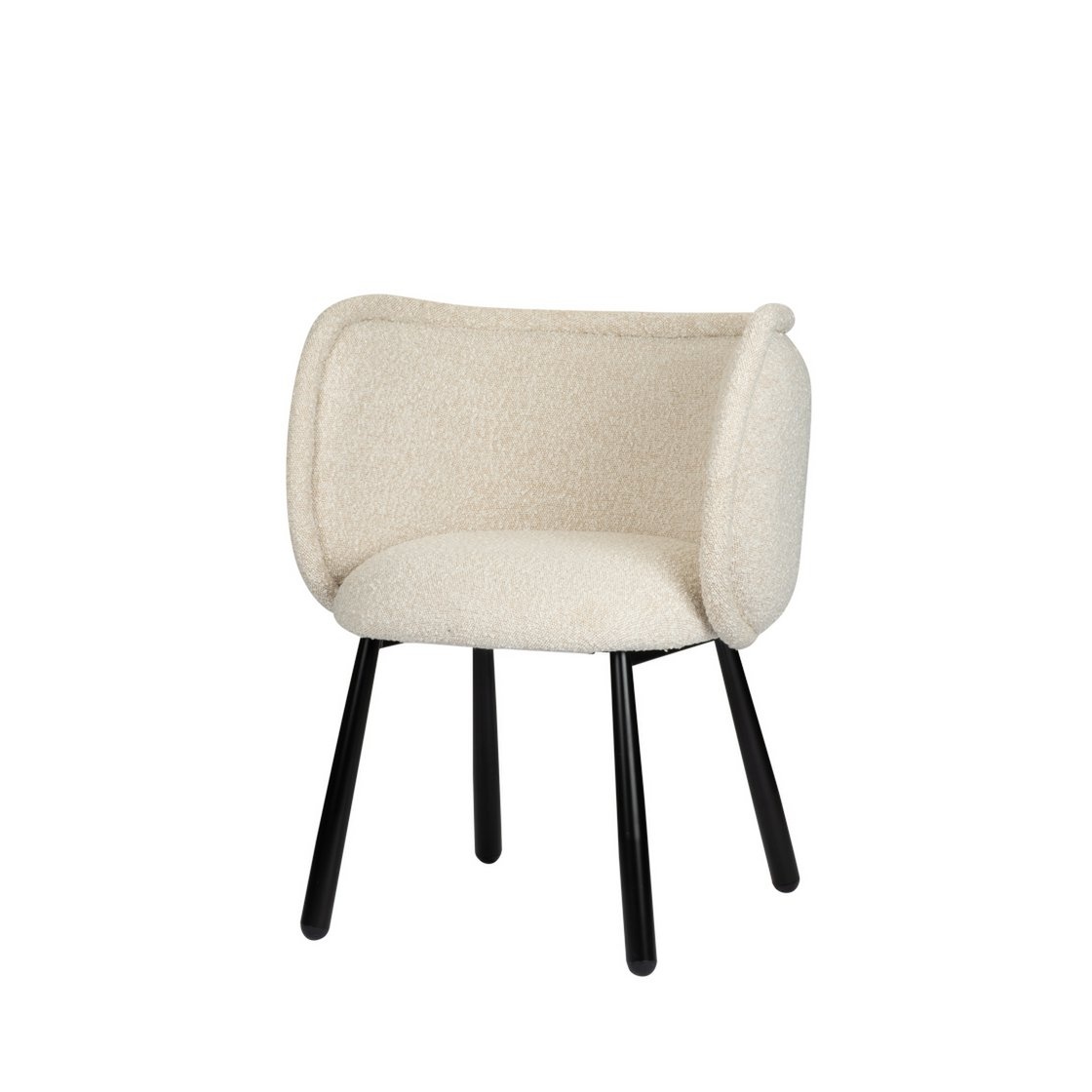 KantoormeubelenPlus Panda Fauteuil Witte Parel