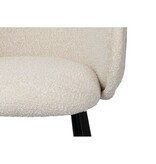 KantoormeubelenPlus Panda Fauteuil Witte Parel