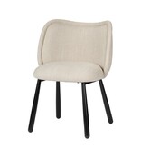 KantoormeubelenPlus Panda Stoel Beige (Set van 2)