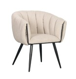 KantoormeubelenPlus Breeze Stoel Beige (Set van 2)