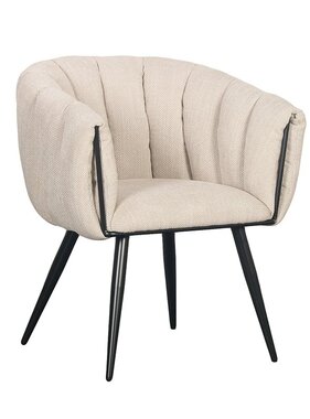 KantoormeubelenPlus Breeze Stoel Beige (Set van 2)