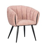 KantoormeubelenPlus Breeze Stoel Pastel Roze (Set van 2)