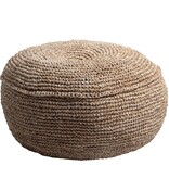 Soeji Poef | Zitzak TELU van Raffia (2 maten)