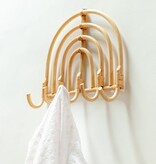 Soeji Rotan Kapstok Kapstokken Beige Wandhaken MAKU (2 maten)