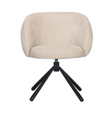 Pebble Draaistoel Beige