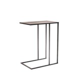 Bijzettafel - Metaal - Zwart - 45x30x60cm